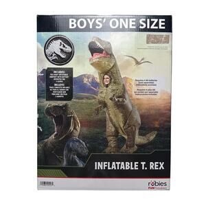 Jurassic World | Boy | Rubies Inflatable T-Rex Party Halloween Costume | OS